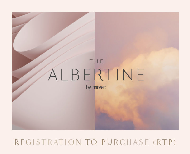 The Albertine by Mirvac - Registration to Purchase - Coming Soon